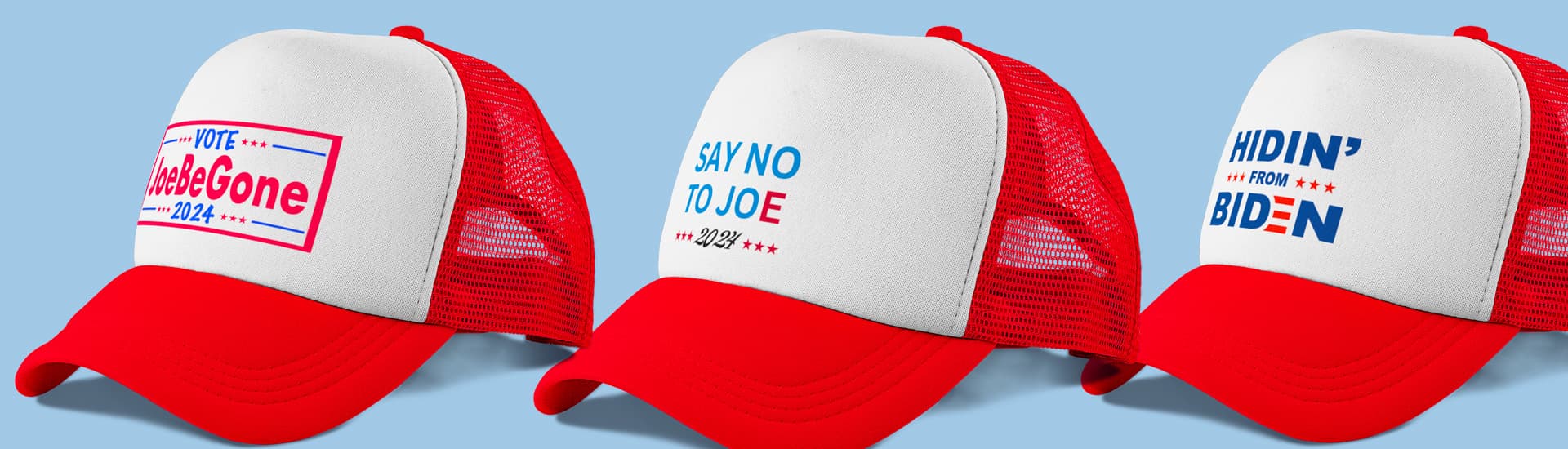  Anti Biden Baseballl caps available on joebegone.com
