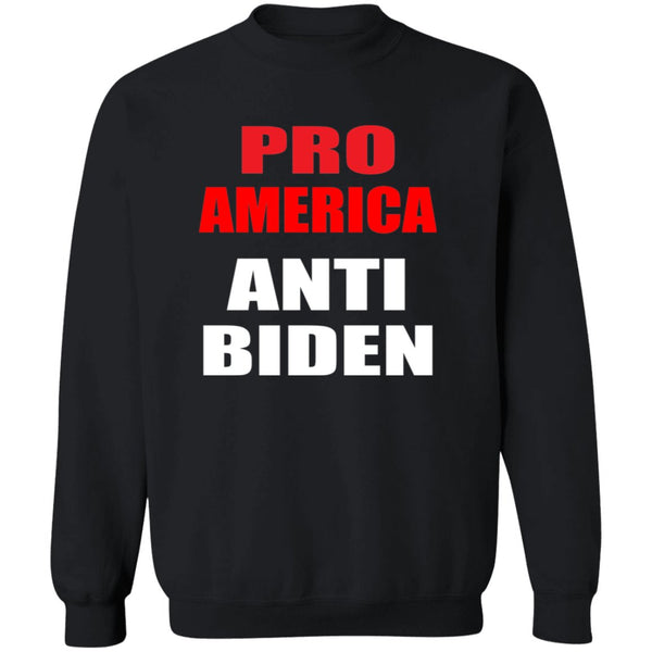 Anti-Biden Sweatshirt Pro America - JoeBeGone