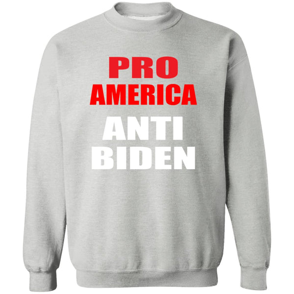 Anti-Biden Sweatshirt Pro America - JoeBeGone