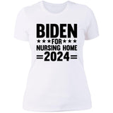Biden Nursing Home Boyfriend T-Shirt - JoeBeGone