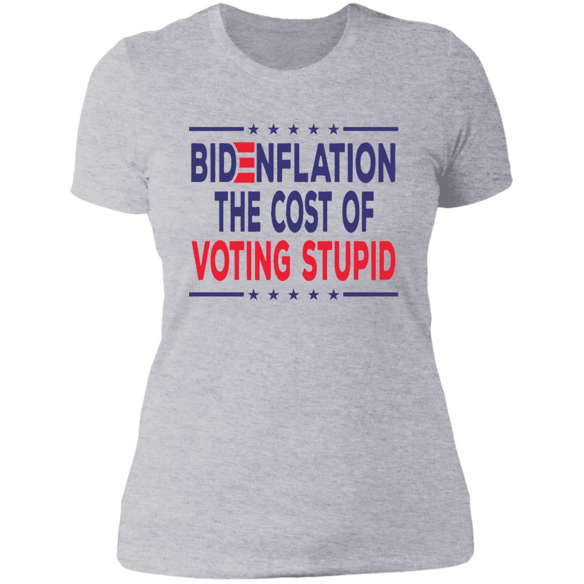 Bidenflation Boyfriend T-Shirt - JoeBeGone
