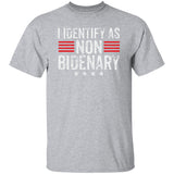 I Identify as Non-Bidenary Anti-Biden T-Shirt - JoeBeGone