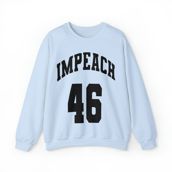 Impeach 46 Crewneck Sweatshirt - JoeBeGone