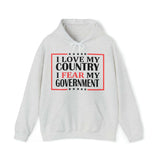 Love My Country Hooded Sweatshirt - JoeBeGone