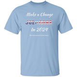 Make A change in 2024 Anti-Biden T-Shirt - JoeBeGone