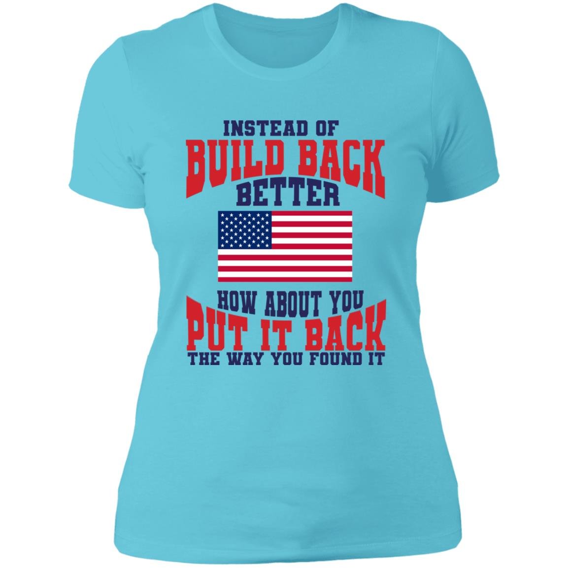 Put it Back Boyfriend T-Shirt - JoeBeGone