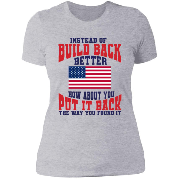 Put it Back Boyfriend T-Shirt - JoeBeGone