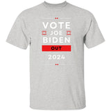 Vote Joe Biden Out Anti-Biden Short Sleeve T-Shirt - JoeBeGone